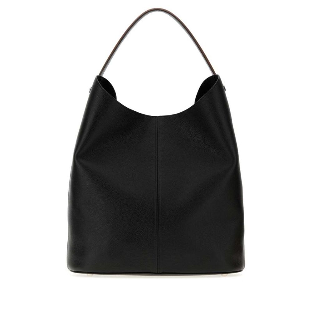 Maison Margiela Women Black Leather Dress-Age Shopping Bag - Picture 1 of 2